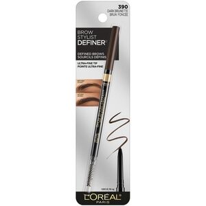 L'oreal Paris Brow Stylist Definer Waterproof Eyebrow, 390 Dark Brunette